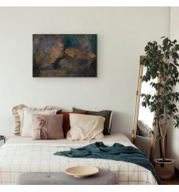 Tablou - Copper Leaves (1 Part) Wide