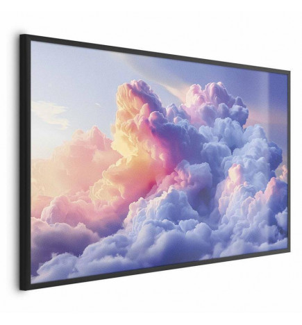 Plakāts - Clouds Like Painted: Artistic Dawn Brushes Painting the Sky