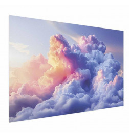 Juliste - Clouds Like Painted: Artistic Dawn Brushes Painting the Sky