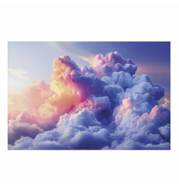 Plakāts - Clouds Like Painted: Artistic Dawn Brushes Painting the Sky