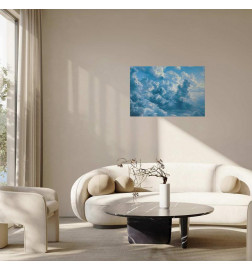 Juliste - Ocean in the Air: Waving Clouds Reflecting Morning Light