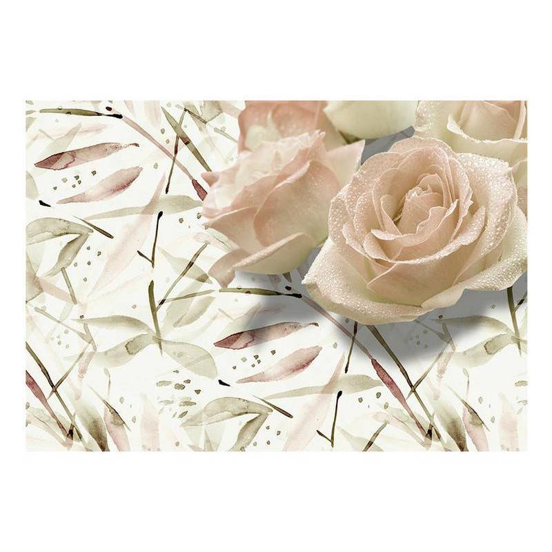 34,00 €Fotomurale tra i rami delle rose bianche - arredalacasa