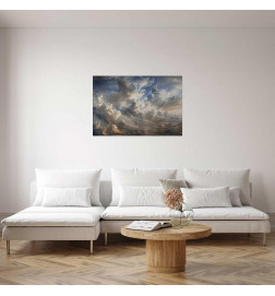 Plakatas - Golden Reflections on Clouds Announcing Dusk