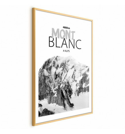 Poster - Mont Blanc
