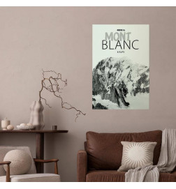 Plakat - Mont Blanc