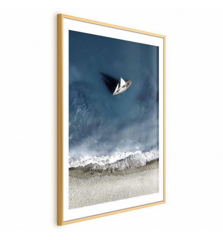 Juliste - Yacht on the Sea