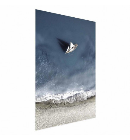 Juliste - Yacht on the Sea