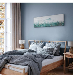 Canvas Print - Turquoise Valley (1 Part) Narrow