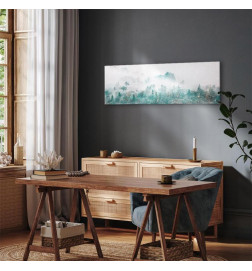 Canvas Print - Turquoise Valley (1 Part) Narrow