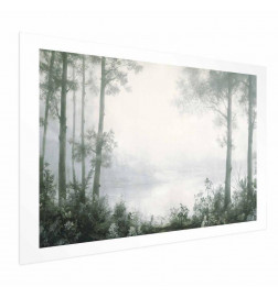 Juliste - Forest and Pond in Patinated Green