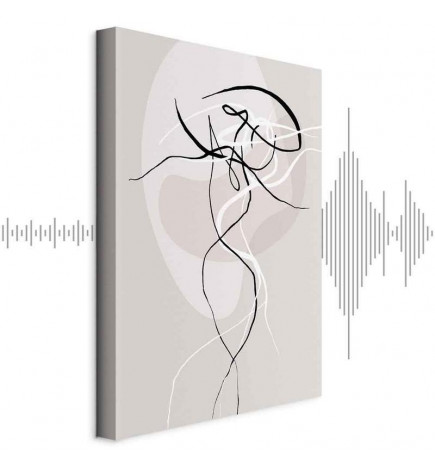 Slika - Beige Energy (1 Part) Vertical