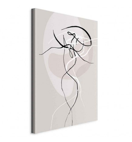 Quadro - Beige Energy (1 Part) Vertical