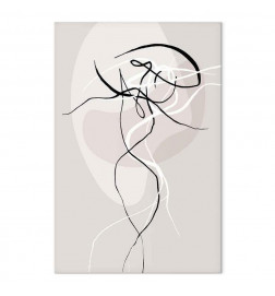 Slika - Beige Energy (1 Part) Vertical