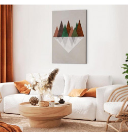 Canvas Print - Symmetrical Land (1 Part) Vertical