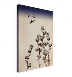 Taulu - Cotton Branches (1 Part) Vertical