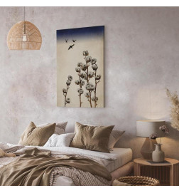 Slika - Cotton Branches (1 Part) Vertical