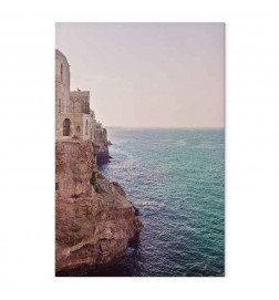 Schilderij - Turquoise Coast (1 Part) Vertical