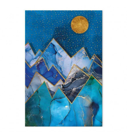 Canvas Print - Night Walk (1 Part) Vertical