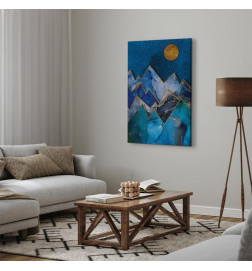 Canvas Print - Night Walk (1 Part) Vertical