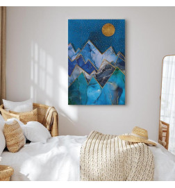 Canvas Print - Night Walk (1 Part) Vertical