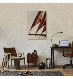 Leinwandbild - Sea Wind (1 Part) Vertical