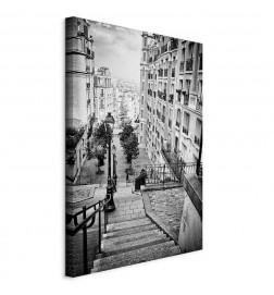 Canvas Print - Parisian Suburb (1-częściowy) Vertical