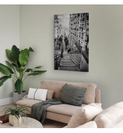 Schilderij - Parisian Suburb (1-częściowy) Vertical