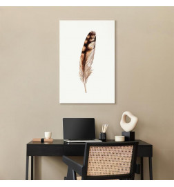 Canvas Print - Magic Feather (1 Part) Vertical