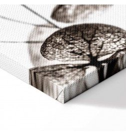 Quadro - Transparent Clover (1 Part) Vertical