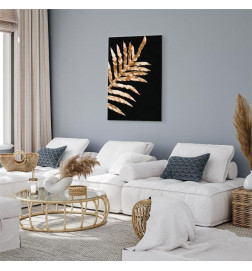 Schilderij - Magic Fern (1 Part) Vertical