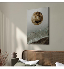 Canvas Print - Green Tide (1 Part) Vertical