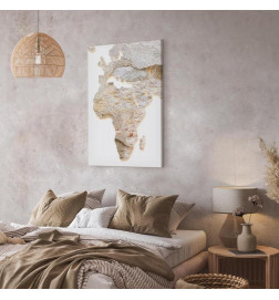 Quadro - Hot Continent (1 Part) Vertical