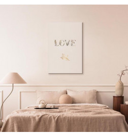 Cuadro - Love Is Strength (1 Part) Vertical