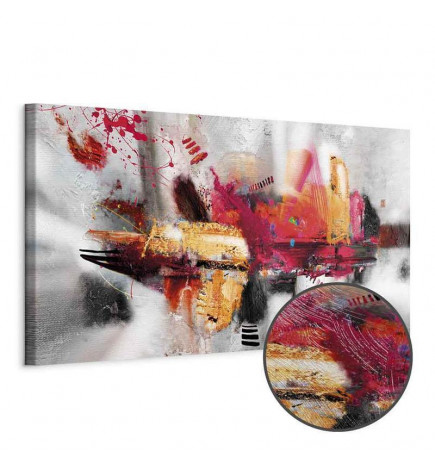 Canvas Print - Colourful Installation (1 Part) Narrow