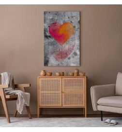 Canvas Print - Sincere Confession (1 Part) Vertical