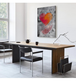 Canvas Print - Sincere Confession (1 Part) Vertical