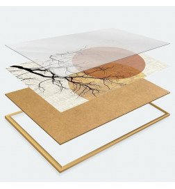 Plakāts - Pastel-Beige Meadow