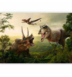 Fototapet - Dinosaur Square