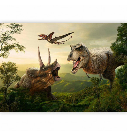 Fotomural - Dinosaur Square