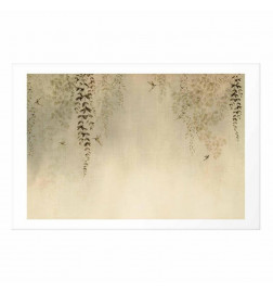 Poster - Beige Hummingbirds