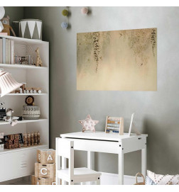 Poster - Beige Hummingbirds