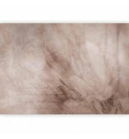 Mural de parede - Abstract scandi boho - delicate composition with lettering and flowers