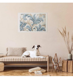 Poster - Baroque Vines in Light Colors