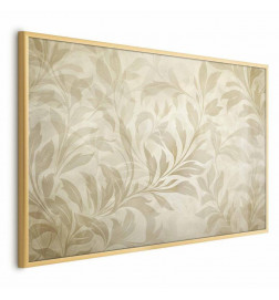 Juliste - Sand-colored Leaves and Vines