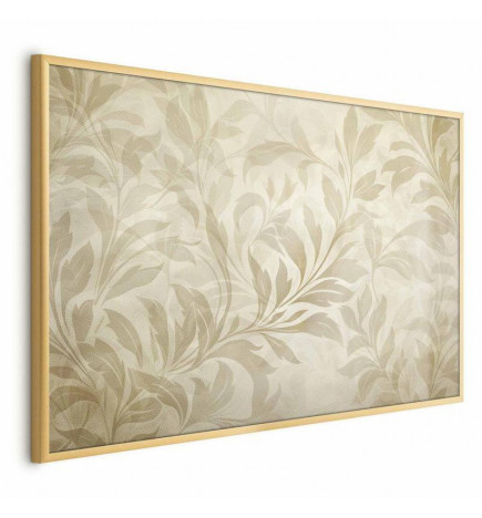 Plakat - Sand-colored Leaves and Vines