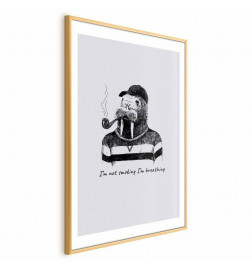Plakat - Im Not Smoking Im Breathing