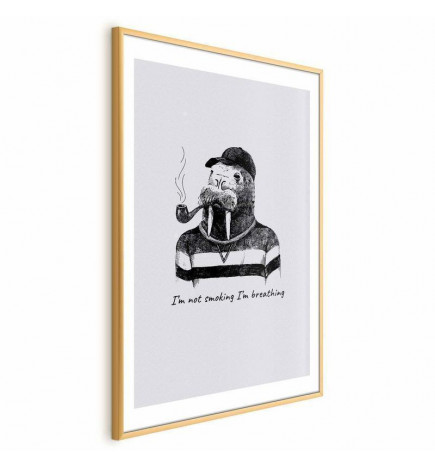 Plakat - Im Not Smoking Im Breathing