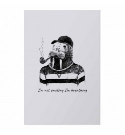 Plakat - Im Not Smoking Im Breathing