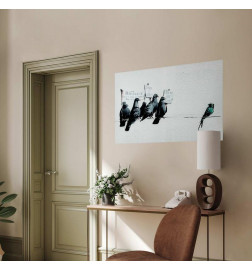 Juliste - Xenophobic Pigeons