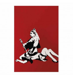Plakatas - Banksy: Queen Victoria